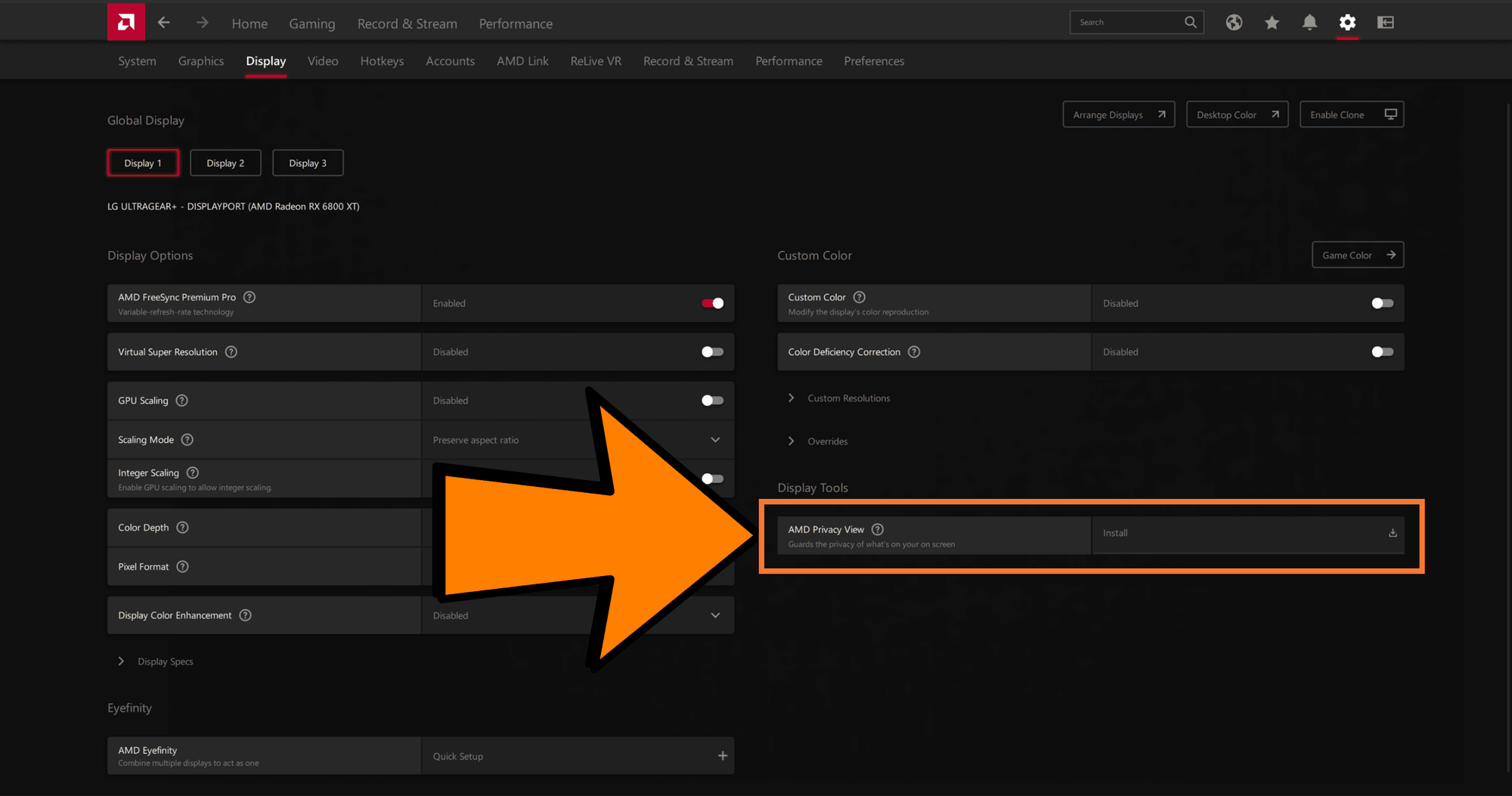 AMD Privacy View - Download Page 1 Amd Privacy View Download Page